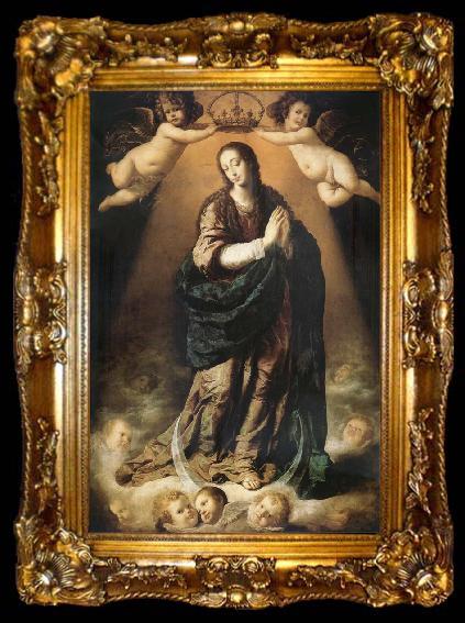framed  PEREDA, Antonio de The Immaculate one Concepcion Toward the middle of the 17th century, ta009-2